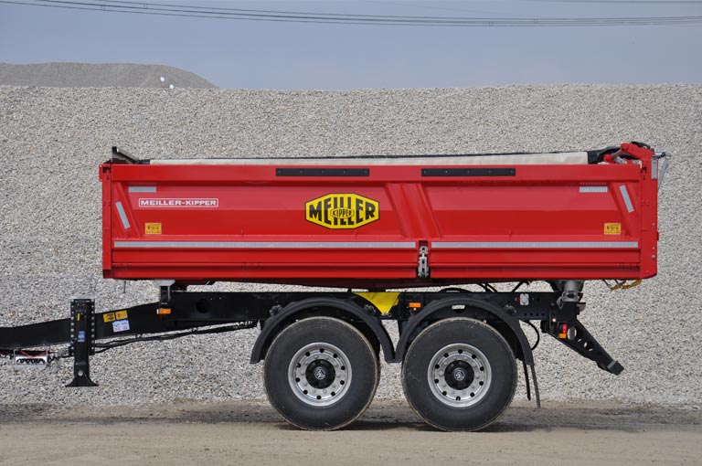 Meiller Light Series Central Axle Trailer